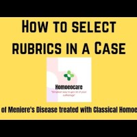 A case of Meniere’s disease treated with Classical homoeopathy A case of Meniere’s disease treated with Classical homoeopathy