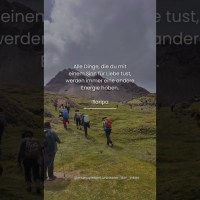 Wenn du alles, was du tust, mit Liebe gibst, wirst du immer eine andere Form von Energie haben. Foto Wenn du alles, was du tust, mit Liebe gibst, wirst du immer eine andere Form von Energie haben. Foto