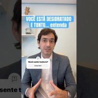 DESIDRATAÇÃO PIORA TONTURA: você sabia? #nutricionista_gustavo #shorts DESIDRATAÇÃO PIORA TONTURA: você sabia? #nutricionista_gustavo #shorts