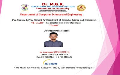 Placement of 2022 Passing out B. Tech CS Student Placement of 2022 Passing out B. Tech CS Student