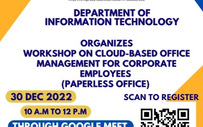 Workshop on Cloud-based office management for corporate employees. Workshop on Cloud-based office management for corporate employees.