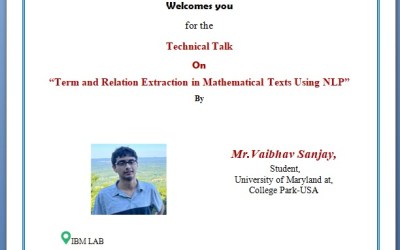 Technical Talk on Term and Relation Extraction Technical Talk on Term and Relation Extraction