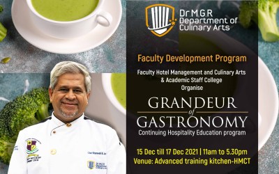 Faculty Development Program on Grandeur Gastronomy Faculty Development Program on Grandeur Gastronomy
