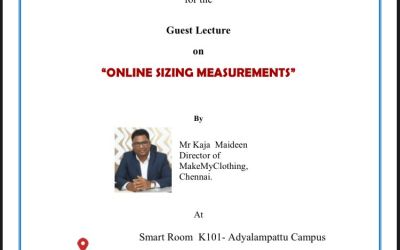 Guest Lecture on Online Sizing Measurements Guest Lecture on Online Sizing Measurements