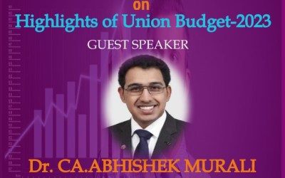 Seminar on Highlights of Union Budget – 2023 Seminar on Highlights of Union Budget – 2023