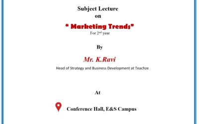 Subject Lecture On Market Trends Subject Lecture On Market Trends