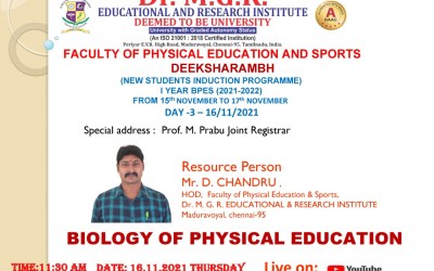 Biology of Physical Education Biology of Physical Education