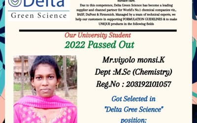 Placement of 2022 passed out student in Delta Green Science Placement of 2022 passed out student in Delta Green Science