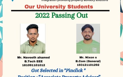 Placement of 2022 Passing Out Students at Pinclick Placement of 2022 Passing Out Students at Pinclick