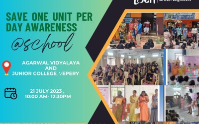 MGR IGEN ENSAV CLUB event – Save One Unit Per day Awareness @ School MGR IGEN ENSAV CLUB event – Save One Unit Per day Awareness @ School