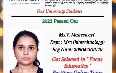 Placement Of 2022 Passed Out Student At Focus Edumatics Placement Of 2022 Passed Out Student At Focus Edumatics