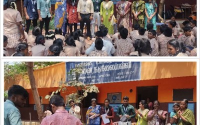 Energy Conservation Awareness campaign at V. P. U. Middle school at Mogappair west Energy Conservation Awareness campaign at V. P. U. Middle school at Mogappair west