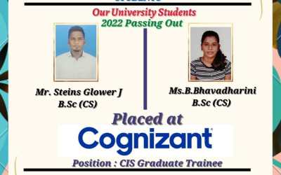 Placement of 2022 Passing Out Students in Cognizant Placement of 2022 Passing Out Students in Cognizant