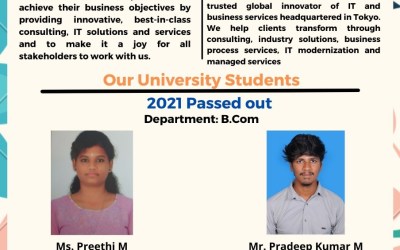 Placement of 2021 Passed Out Students Placement of 2021 Passed Out Students