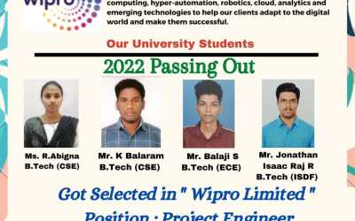A Moment of Pride for Dr. MGR Placement Initiatives A Moment of Pride for Dr. MGR Placement Initiatives