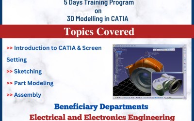 5 Days Training Program on 3D Modelling 5 Days Training Program on 3D Modelling