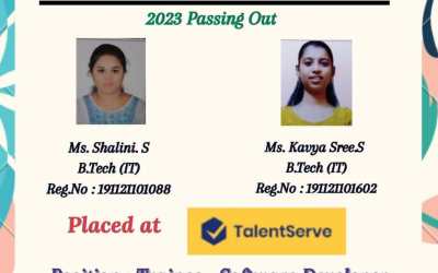 Internship for 2023 Passing out Students at TalentServe Internship for 2023 Passing out Students at TalentServe