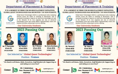Placement Of 2023 Passing Out B.Tech Student At Global Quest Technologies Placement Of 2023 Passing Out B.Tech Student At Global Quest Technologies