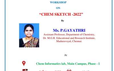 Workshop on Chem Sketch – 2022 Workshop on Chem Sketch – 2022
