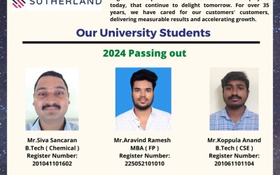 2024 Passing out Students Placed in Sutherland 2024 Passing out Students Placed in Sutherland