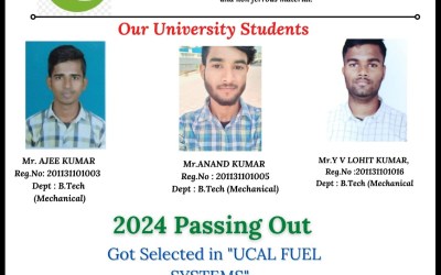 Placement for 2024 Passing Out Students Selected in UCAL Fuel Systems Placement for 2024 Passing Out Students Selected in UCAL Fuel Systems