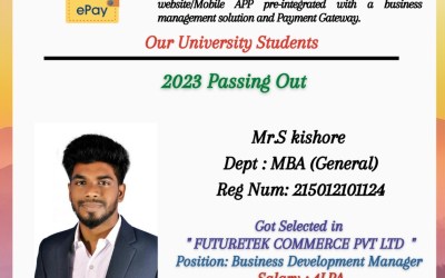 Placement of 2023 Passing Out Student in Futuretek Commerce Pvt Ltd Placement of 2023 Passing Out Student in Futuretek Commerce Pvt Ltd