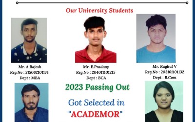 Placement of 2023 Passing Out Students in Academor Placement of 2023 Passing Out Students in Academor