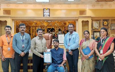 MGRERI Alumnus Applauded for Meaningful Contribution to Social Cause MGRERI Alumnus Applauded for Meaningful Contribution to Social Cause