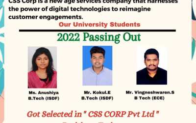 Placement of 2022 Passing out students Placement of 2022 Passing out students