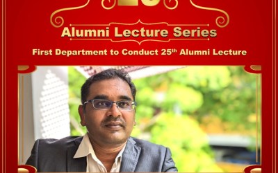 25th Alumni Lecture Series 25th Alumni Lecture Series