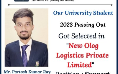 Placement of 2022 passed out student in New Olog Logistics Ltd. Placement of 2022 passed out student in New Olog Logistics Ltd.
