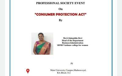 Social Event on Consumer Protection Act Social Event on Consumer Protection Act