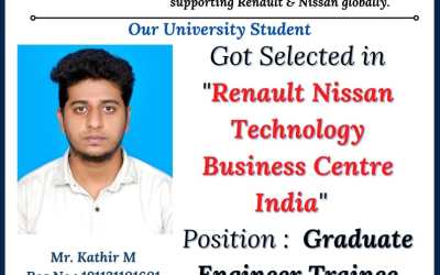 Placement Of 2023 Passing Out Student At Renault Nissan Technologies Placement Of 2023 Passing Out Student At Renault Nissan Technologies