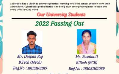 Cyber Bots Has Recruited 2 Of Our Students Cyber Bots Has Recruited 2 Of Our Students
