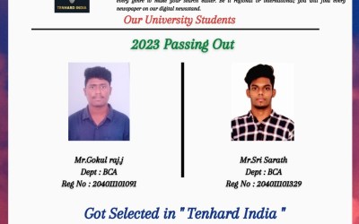 Placement of 2023 Passing Out Students in Tenhard India Placement of 2023 Passing Out Students in Tenhard India