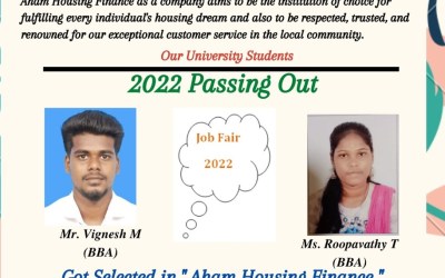 Placement of 2022 Passing Out BBA Students Placement of 2022 Passing Out BBA Students