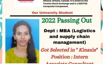 Placement of 2022 Passing out MBA Student Placement of 2022 Passing out MBA Student