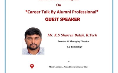 Career Talk By Alumni Professional Career Talk By Alumni Professional