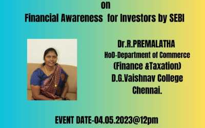 Financial Awareness for Investors by SEBI Financial Awareness for Investors by SEBI