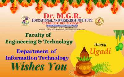 Ugadi Wishes by Faculty of Engineering and Technology Ugadi Wishes by Faculty of Engineering and Technology