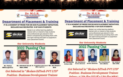 Placement of 2022 Passing out Students Placement of 2022 Passing out Students