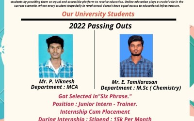 Placement of 2022 Passing out Students Placement of 2022 Passing out Students