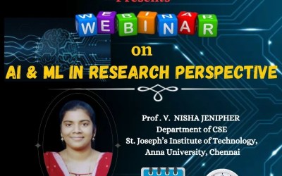 Webinar on AL and ML in Research Perspective Webinar on AL and ML in Research Perspective