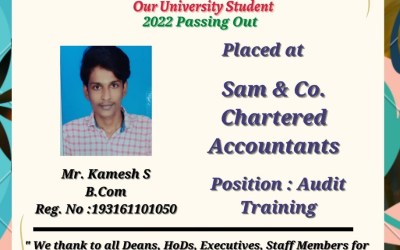 Placement Of 2022 Passing Out Student At Sam & co Placement Of 2022 Passing Out Student At Sam & co