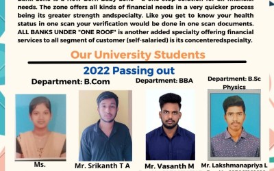 Placement of 2022 Passing out MGRERI Students at BankZone Placement of 2022 Passing out MGRERI Students at BankZone