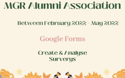 MGR Alumni Association – Create and Analyse Surveys MGR Alumni Association – Create and Analyse Surveys