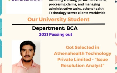 Placement of 2021 Passed out BCA Student Placement of 2021 Passed out BCA Student