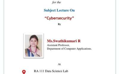 Subject Lecture on Cyber Security Subject Lecture on Cyber Security