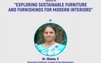 Lecture on Exploring Sustainable Furniture And Furnishings For Modern Interiors Lecture on Exploring Sustainable Furniture And Furnishings For Modern Interiors