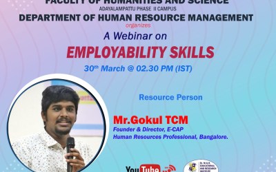 Webinar on “EMPLOYABILITY SKILLS” Webinar on “EMPLOYABILITY SKILLS”